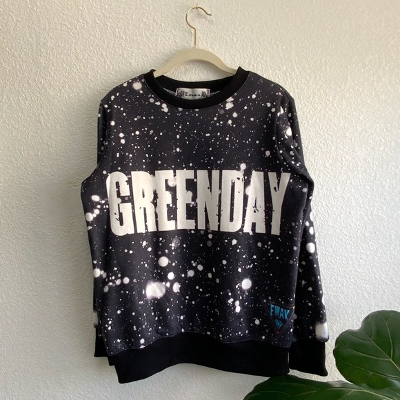 Green Day Graphic Sweatshirt - Picture 3 of 4